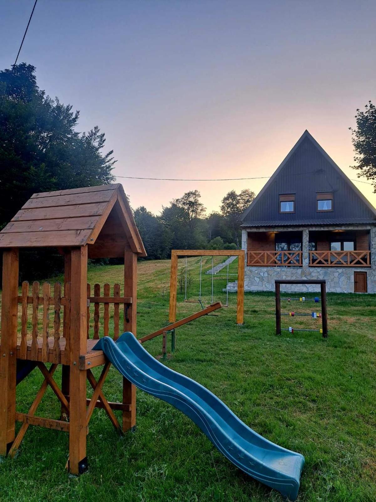 Vila Durmitor Nest Krstajic جابلياك المظهر الخارجي الصورة